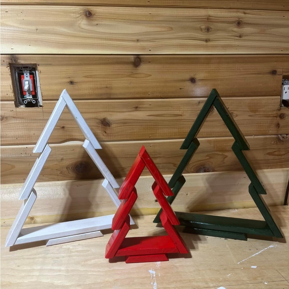 Custom made Christmas trees